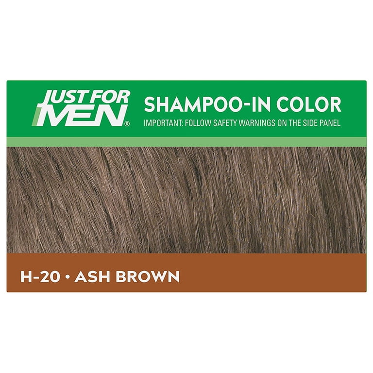 Just For Men Hair Color, H-20 Ash Brown, 1 Each 2 Pack - Walmart.com