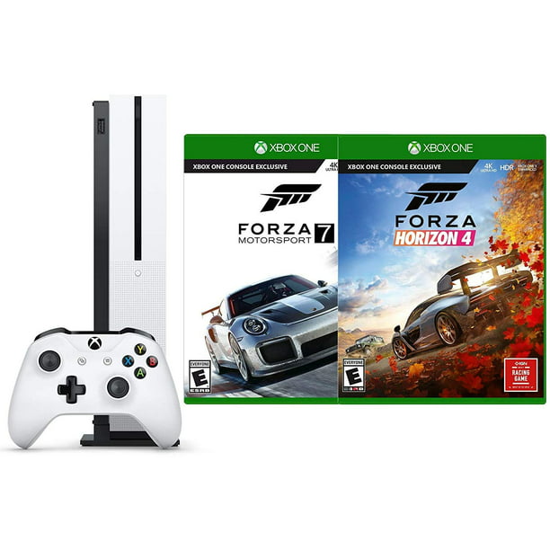 Xbox One S 1TB Two Forza Racing Bundle: Forza Horizon 4, Forza 