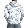 thumbnail image 6 of Sun Hoodie Mens Long Sleeve Athletic Workout Tops Rash Guards Hiking Running Swim Athletic Workout Shirt, 6 of 6