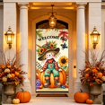 thumbnail image 4 of Tyidzon Thanksgiving Banner, 35 x 71 inch Maple Leaves and Pumpkin Fall Door Cover for Farmhouse Harvest Thanksgiving Decorations, 4 of 6