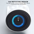 thumbnail image 5 of Portalápices de 360 ​​rotaciones, portalápices, organizador de portalápices, color blanco, 5 of 5