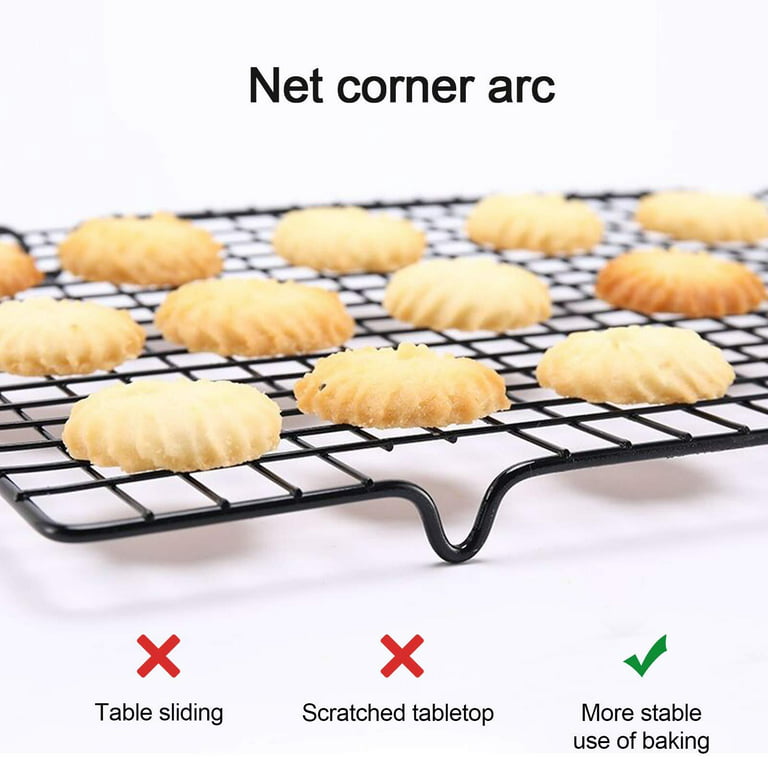 Wire Cooling Rack 10”x15” - Stainless Steel Wire Baking Rack For