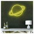 thumbnail image 2 of Letrero De Neón Planeta Con Diseño Minimalista, Ideal Para Decoración Paredes Del Hogar, Brillo Ajustable, 38cm, 2 of 3