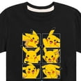 thumbnail image 3 of Pokémon - Pikachu Grid - Youth Short Sleeve Graphic T-Shirt, 3 of 5
