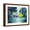 Brown Frame, variant on Art.com Quiet Art Print by Jeanette Vertentes, White Frame Wall Art, 40" x 32"