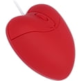 thumbnail image 3 of KUYHRF Wired Mouse Fish Shape Corded Mouse 3-Button 1200DPI Optical USB Computer Mouse with 3.9FT Cord for Laptop, Chromebook, PC, Desktop, Mac, Notebook-Red, 3 of 14