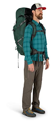 Osprey Aether Plus 70 Men's Backpacking Backpack , Axo Green