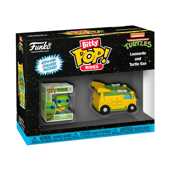 Bitty POP Ride: TMNT- L w/Van