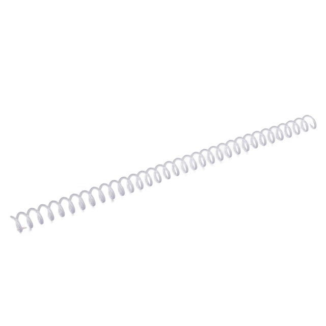 Bobinas de Encuadernació en espirales Fuertes y Estaces, 20 Bobinas de PlásTico ABS DE 11 MM PARA TRABAJOS DE PAPELERI