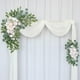 thumbnail image 4 of Arco De Flores De Boda Con Guirnalda De Hojas Para Decoración De Ceremonia, 2 Uds., Rosa Claro SM SunniMix corona de flores, 4 of 8