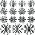 thumbnail image 1 of Fake Spider Web 150Pcs Black Plastic for Halloween Party Props, 1 of 8