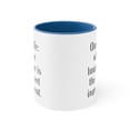 thumbnail image 2 of Aunt Gifts Two-Tone 11oz Mug Aunt life: where laughter is the secret, 2 of 4