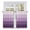 Multicolor, variant on Purple Ombre Tier Curtains, Modern Abstract Art Farmhouse Striped Light Filtering Kitchen Curtains, 2Pcs Rod Pocket Half Window Treatments Panels for Sink Cafe Cabinet Basement 27.5x45 Inches