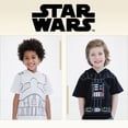 thumbnail image 4 of Star Wars Toddler Boys' Cosplay Hooded T-Shirt Stormtrooper White, 4 of 5
