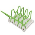 thumbnail image 1 of Soporte Para Tapa De Olla, PP Duradero, Ahorro De Espacio, Base Antideslizante, Amplia Aplicación, Organizador De Tabla De Cortar Con Fácil Instalación, 1 of 7