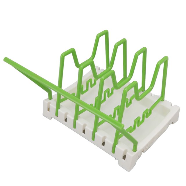 Soporte Para Tapa De Olla, PP Duradero, Ahorro De Espacio, Base Antideslizante, Amplia Aplicación, Organizador De Tabla De Cortar Con Fácil Instalación