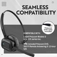 thumbnail image 4 of Auriculares inalámbricos INNOTALK Comport DECT para Poly Polycom VVX, 4 of 7