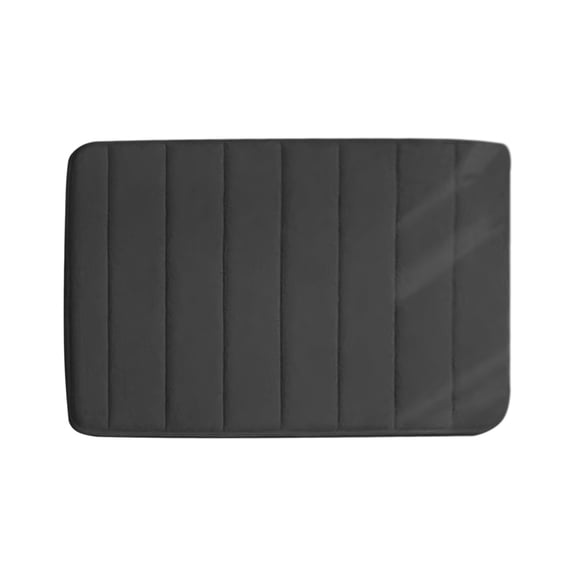 Memory Foam Bath Mat 24x16, Ultra Soft and Absorbent Bathroom Rugs, Non-Slip, Machine Wash Dry, Thick Bath Rug Carpet for Bathroom Floor, Sink and Shower