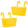 thumbnail image 2 of Plant Pot Hanging Flower Pots Garden Tool Hooks 2PCS For Railing Fence Iron Home Decor Detachable Metal, 2 of 5