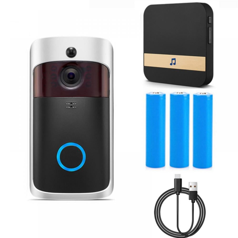 WiFi Video Smart Doorbell Camera Wireless Door Ring Intercom Bell Security Chime 