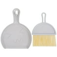 thumbnail image 3 of Mini Broom and Dustpan Set for Home Small Handheld Broom and Dust Pan Tiny Broom and Dustpan Hand Broom with Pan Mini Broom for Desktop Cleaning Light Grey, 3 of 8