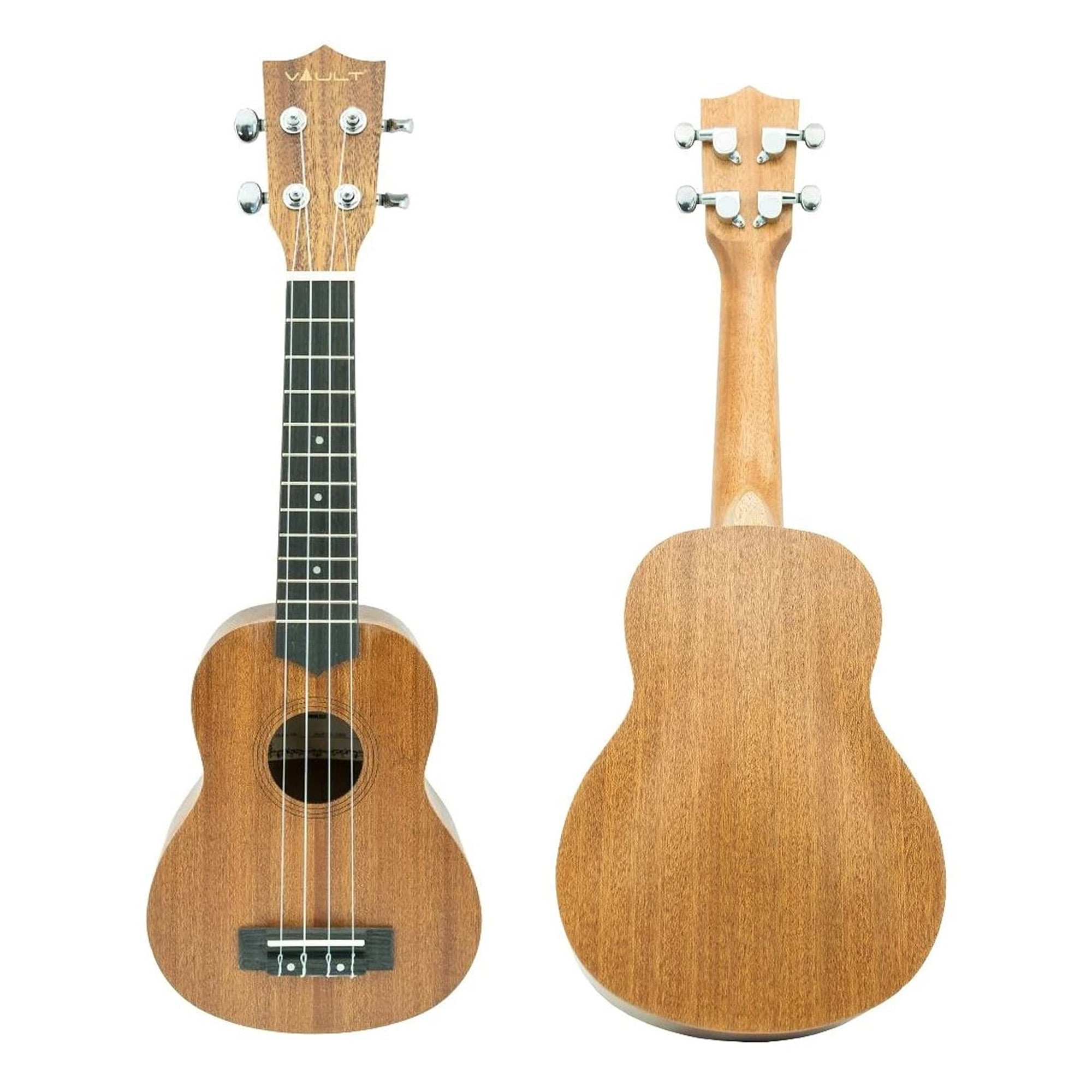 Vault UK-100 Arched Back Soprano Ukulele w/ Gig Bag