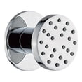 thumbnail image 2 of DAX Brass Round Body Jets, Brushed Nickel, 2 of 2