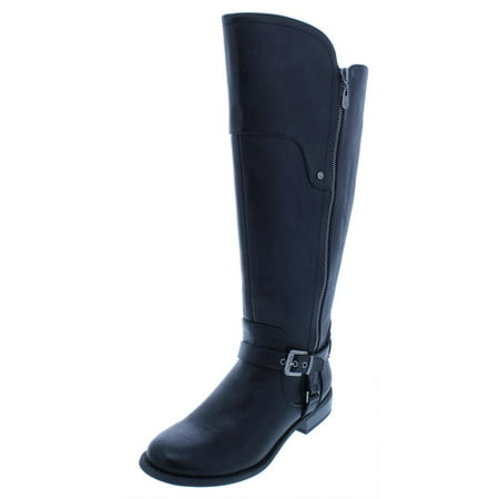 G by Guess Womens Harson Faux Leather Riding Over-The-Knee (Best Price Womens Leather Riding Boots)