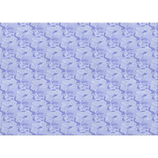 Ahgly Company Machine Washable Indoor Rectangle Transitional Purple Mimosa Purple Area Rugs, 5' x 7'