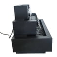 thumbnail image 3 of Hi-Line Gift Ltd. Multi-Level Rectangular Zinc Metal Fountain, 3 of 5