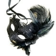 thumbnail image 5 of MasqStudio Brocade Lace Masquerade Ball Mask Burlesque Mardi Gras Birthday Prom Wedding Party, 5 of 5