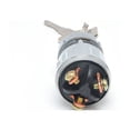 thumbnail image 4 of sweethay Interruptor de encendido universal de metal para automóvil - Teclas duraderas y funcionales Cerradura segura Durabilidad Fácil de Vehículos, repuestos y accesorios Mis, 4 of 6