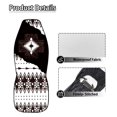 thumbnail image 6 of Uorisanigo Ethnic Style Car Front Seat Covers Waterproof Car Seat Covers Front Seats Only Stretch Polyester Fabric Cover Easy to Install Universal Fit for Most Vehicle, 6 of 7