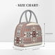 thumbnail image 2 of Balery Fashion Tatreez1 Bolsa de Almuerzo para Mujeres, Caja de Almuerzo, Bolsa de Almuerzo Pequeña Impermeable, Tote de Almuerzo Reutilizable con Gran Capacidad, 2 of 6