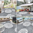 thumbnail image 4 of Alfombra de exterior Ilead, 244 x 305 cm, impermeable, reversible, 4 of 9