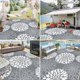 thumbnail image 4 of Alfombra de exterior Ilead, 244 x 305 cm, impermeable, reversible, 4 of 9