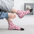 thumbnail image 2 of Pofeuu Strawberry Popsicle Print 30cm Socks, Adult Running Hiking Socks for Youth and Adult, 2 of 7
