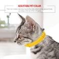 thumbnail image 4 of Collar antipulgas Anti-Ansiedad Impermeable Mascota Perro Gato Collar repelente insectos (Amarillo), 4 of 9