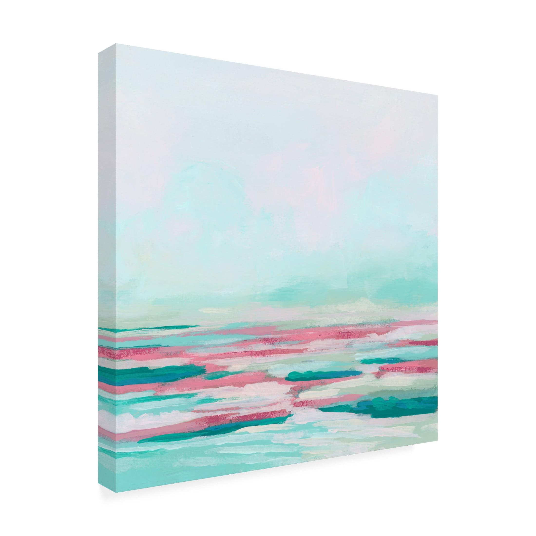 Trademark Fine Art June Erica Vess  Magenta Cove I Canvas Wall Art