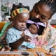 thumbnail image 5 of Muñecas negras de 8 pulgadas, muñecas africanas para niñas, muñeca realista para bebés, regalo de cumpleaños para niños, 5 of 5