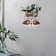 thumbnail image 4 of Gran Pared Flor de Resina Colgante Decoración Mapache Sunnimix Jardinera de pared, 4 of 8