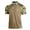 Khaki #56, variant on Dresfit Patriotic Camo Shirt Mens Short Sleeve Lapel Polo Shirts 1776 - 2026 250 Anniversary Usa Graphic Tees Patchwork Stars and Stripes 4th Of July Shirts Black S