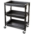 thumbnail image 1 of ATD Tools 7017 Heavy-Duty Plastic 3-Shelf Utility Cart, 1 of 3