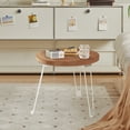 thumbnail image 6 of JingChun Foldable Small Table Movable Small Round Table Foldable Small Coffee Table Small Dining Table Suitable for Use Beside To the Sofa Clearance Under $2.00, 6 of 6