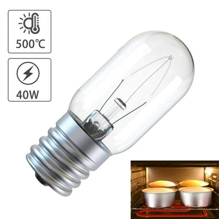 

MEGAWHEELS Microwave Light Bulb High Temperature Resistant Durable E17 Oven Bulb Indicator Intermediate Base Light Bulb