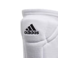 thumbnail image 4 of adidas Elite Volleyball Performance Knee Pads Compression Fit, White/Black, Large, 4 of 4