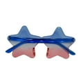 thumbnail image 1 of Glasses Riding Sunglasses Frameless Star Transparent Candy Colored Party Style Lightweight Practical Outdoors Eye Gear for All, 1 of 3
