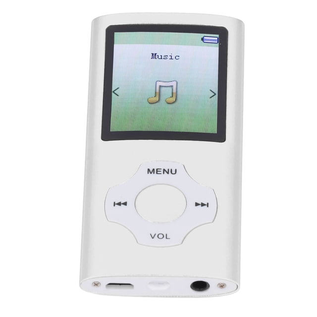 68GB MP3 MP4 Player, Music Player with Voice Recorder, 1.8inch Digital Display Support 128GB E Book Reader Speaker HiFi Voice MP3 Player for Entertainment, Learning, Outdoor