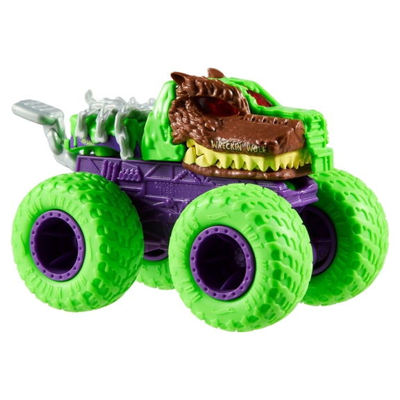 Hot Wheels Monster Trucks Attack Pack Vehicle with Special Action Feature (Styles May Vary)