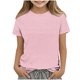 thumbnail image 1 of Top de Manga Larga de la Moda de los Niños de Color Sólido Cuello Redondo Suelto Y Casual Tops para el Uso Casual Diario, Interior, Regreso a Casa, Fiestas de Cumpleaños, Vacaciones, Fotografía, 1 of 5